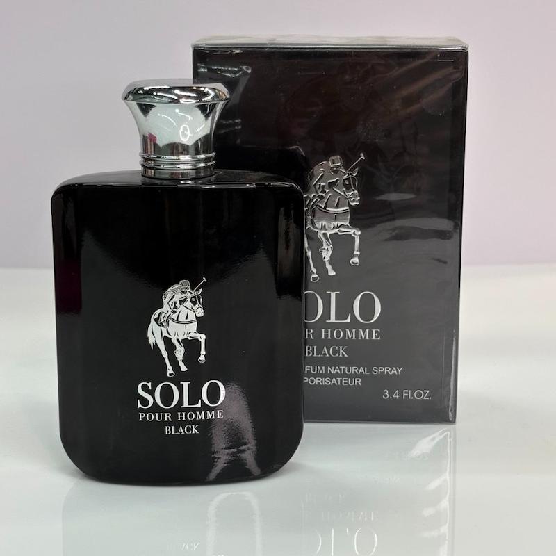 ادکلن مردانه فراگرنس ورد مدل سولو بلک ( پولو مشکی )