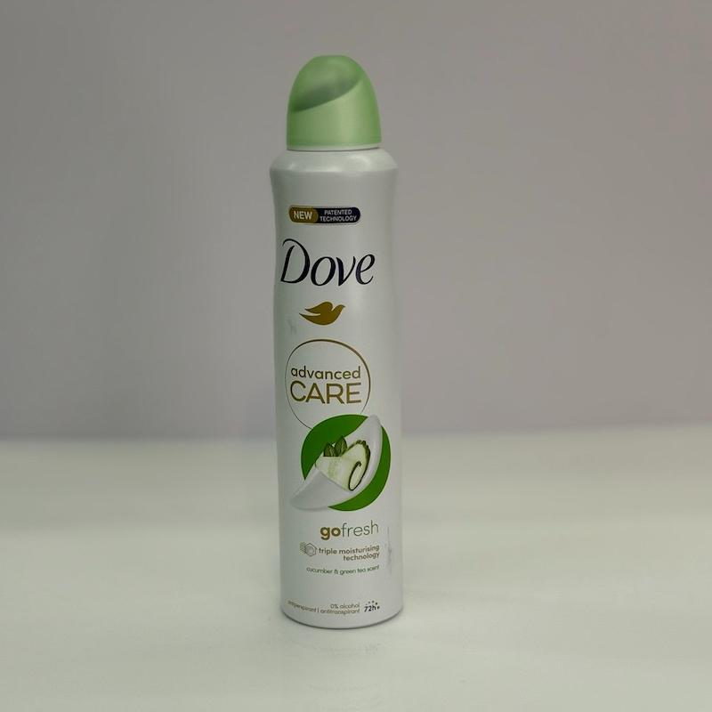 اسپری ضد تعریق داو GO FRESH با رایحه خیار و چای سبز