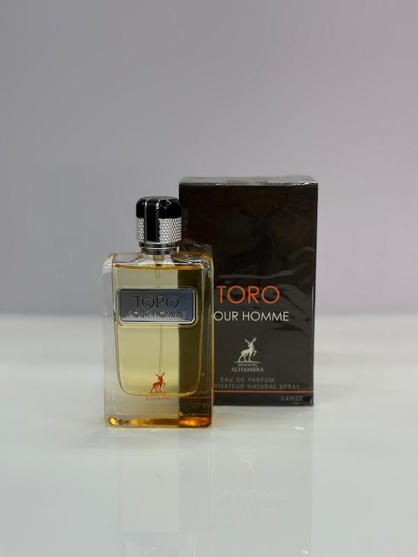 ادکلن الحمبرا مدل تورو پور هوم رایحه تق هرمس