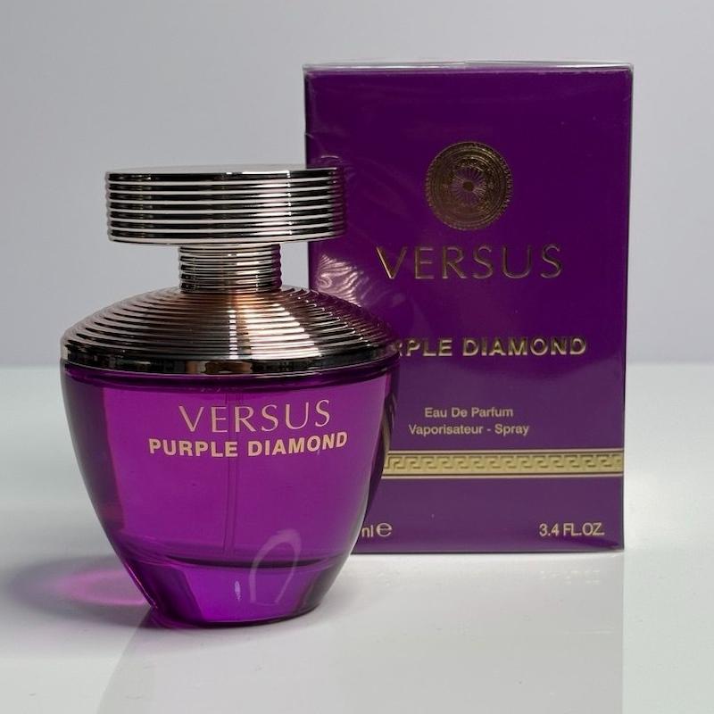 ادکلن فراگرنس ورد مدل ورسوس پورپل دیاموند رایحه ورساچه دیلان پرپل زنانه
