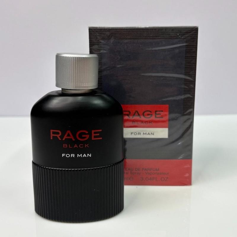 ادکلن فراگرنس ورد مدل ریج بلک فور من ( هوگو بلک )