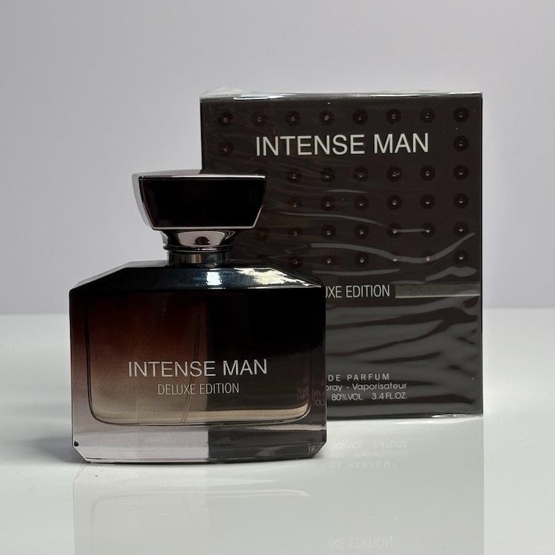 ادکلن فراگرنس ورد مدل اینتنس من دلوکس ادیشن( اینتنس من قهوه ای )