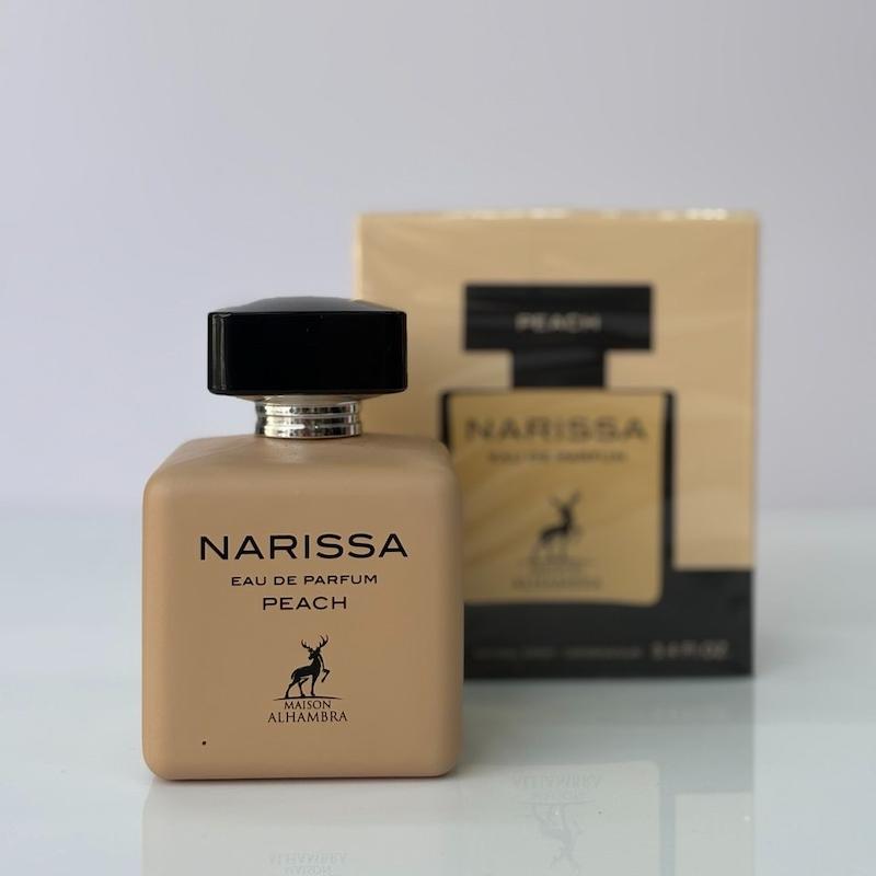 ادکلن الحمبرا مدل ناریسا پیچ( نارسیسو پودری )