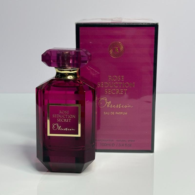 ادکلن فراگرنس ورد مدل رز سداکشن سکرت ابسشن ( ویکتوریا سکرت بامب شل پشن )
