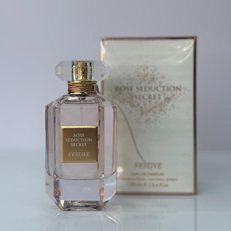 ادکلن فراگرنس ورد مدل رز سداکشن سکرت فستیو (  سلبریشن )