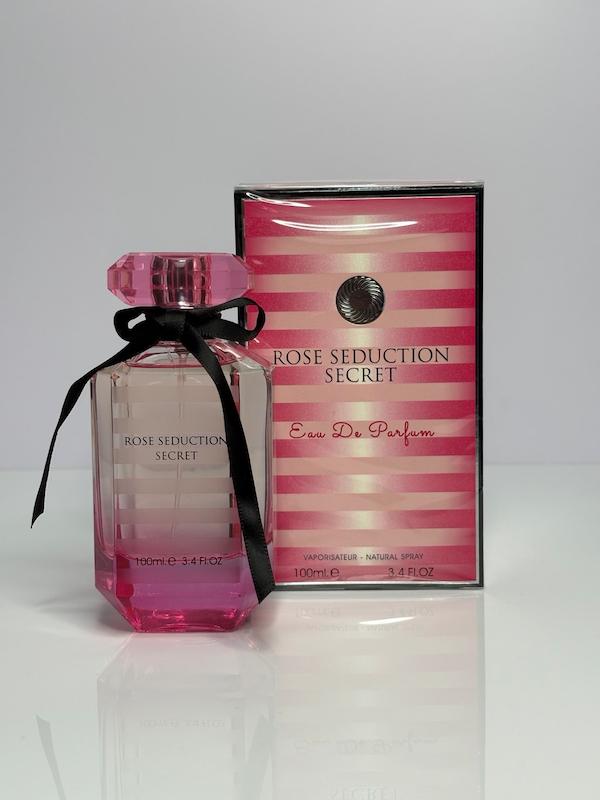ادكلن زنانه فرگرانس مدل رز سداكشن سكرت بامشل ( ویکتوریا سکرت صورتی )