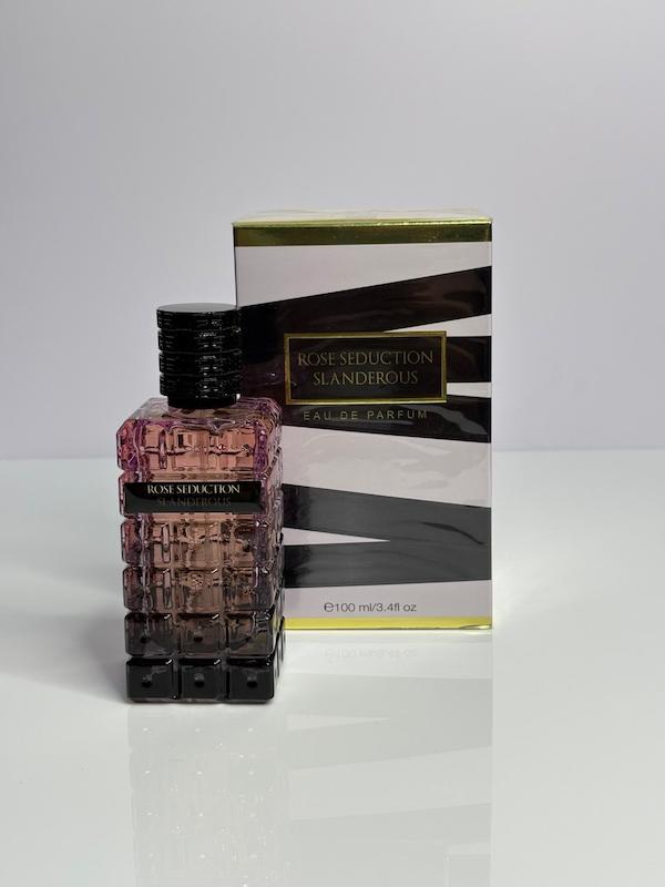 ادکلن زنانه فراگرنس ورد مدل رز سداکشن اسلندروس (اسکندلوس)