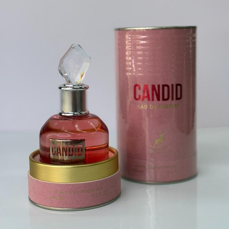 ادکلن زنانه الحمبرا مدل کاندید ( ژان پل گوتیه اسکندل زنانه )
