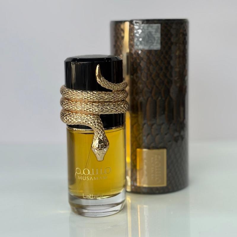 ادکلن لطافه مدل مسمم قهوه ای