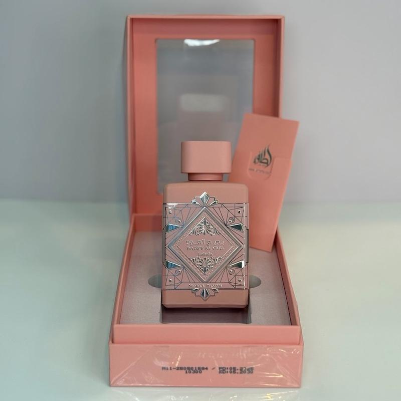 ادکلن زنانه لطافه مدل بدیع العود نوبل بلاش (  بدیع العود صورتی )