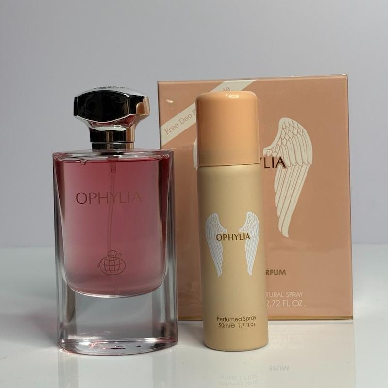 ادکلن زنانه فراگرنس ورد اوفیلیا رایحه المپیا پاکورابان +اسپری رایگان