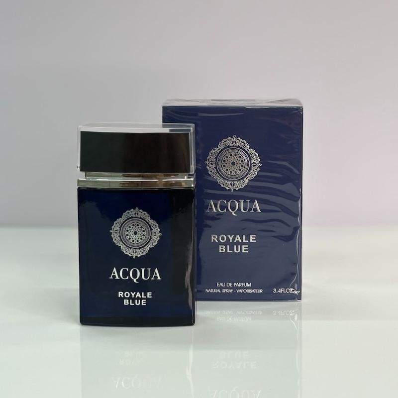 ادکلن فراگرنس ورد مدل آکوا رویال بلو رایحه ورساچه دیلان بلو