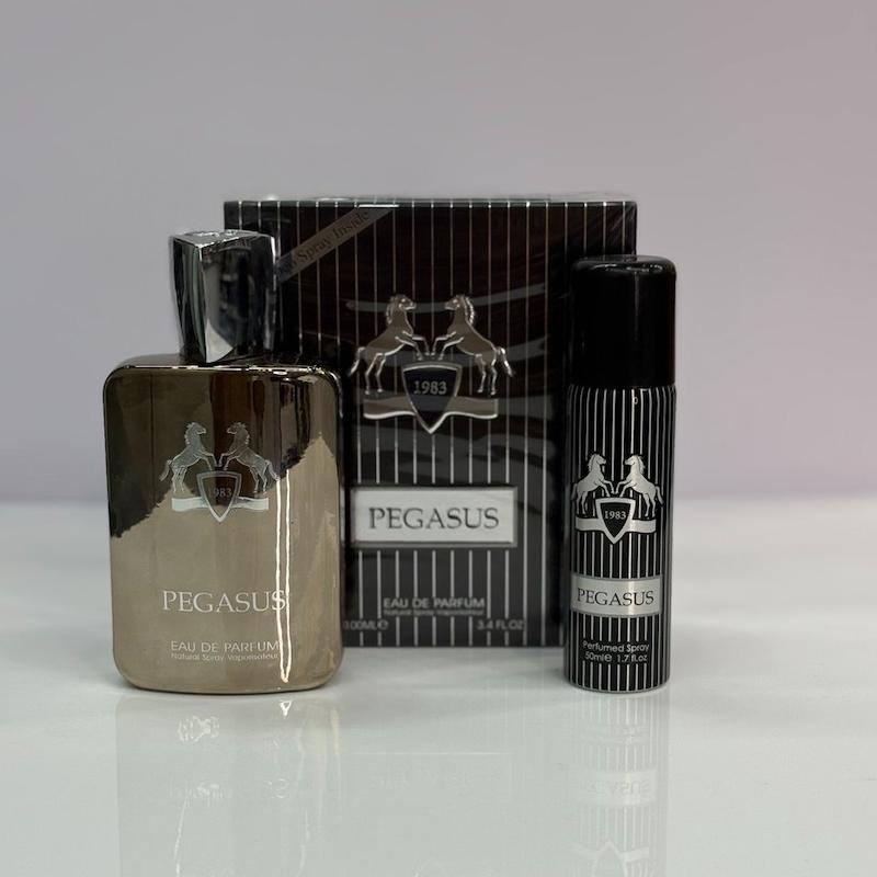 ادکلن مردانه فراگرنس ورد مدل پگاسوس همراه با اسپری رایگان