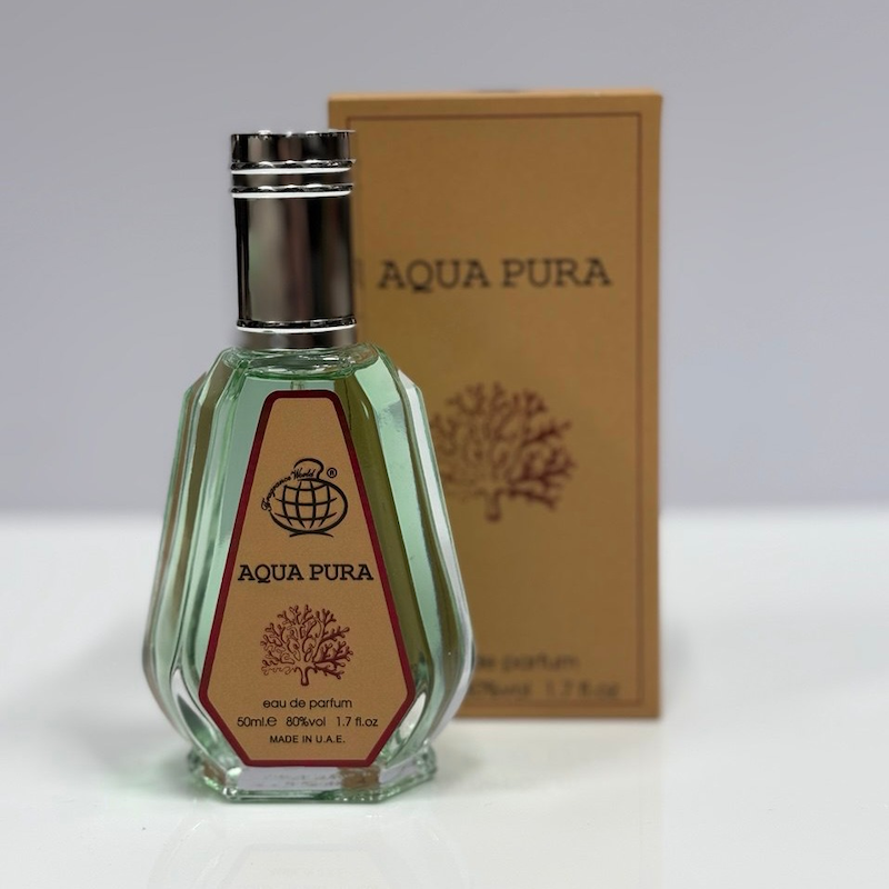 ادکلن 50 میل فراگرنس ورد مدل آکوا پورا ( اورتو پاریسی مگامار )