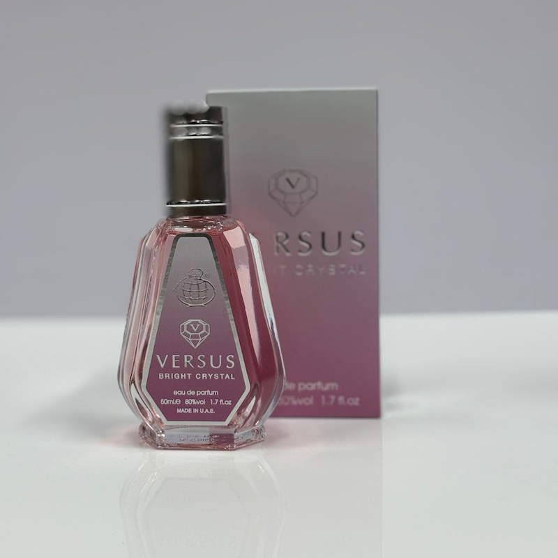 ادکلن 50میل فراگرنس ورد ورسوز برایت کریستال( ورساچ صورتی)