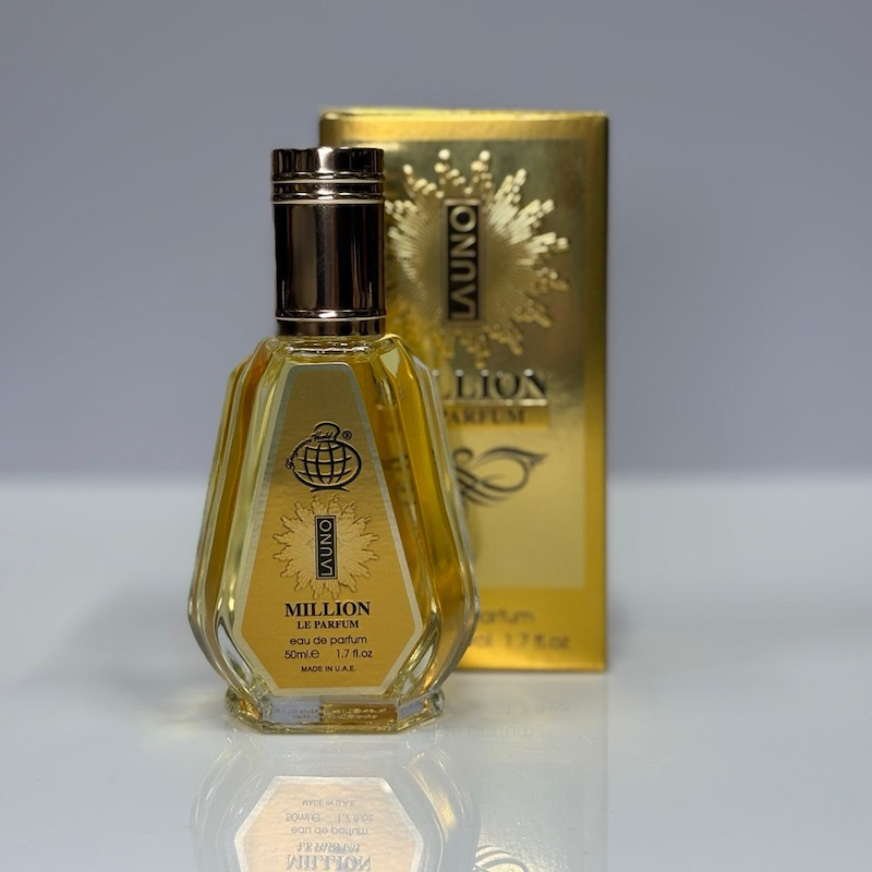 ادکلن 50 میل فراگرنس ورد مدل لائونو میلیون له پارفوم  ( وان میلیون له پارفوم )