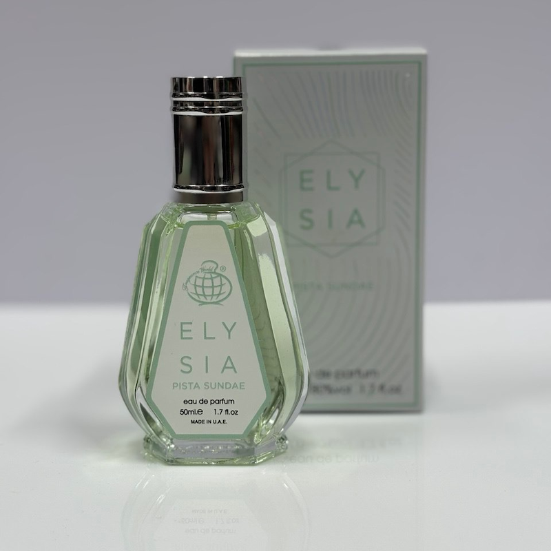 ادکلن 50میل فراگرنس ورد مدل الیسیا پیستا ساندای ( کایالی یام پیستاچیو جلاتو )