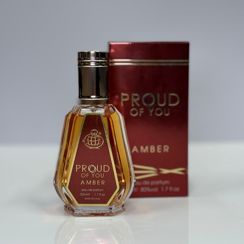 ادکلن 50 میل فراگرنس ورد مدل پرود آف یو آمبر ( آرمانی استرانگر ویت یو امبر )