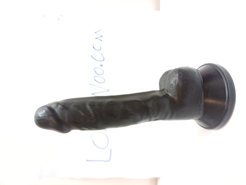 دیلدو مقعدی سیلیکونی پایه مکنده‌دار (19 سانتی‌متر) کد 4314