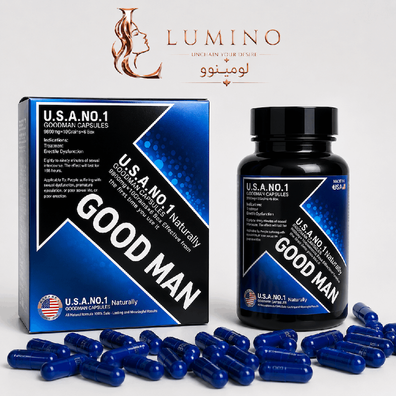 کپسول افزایش حجم آلت گودمن USA No.1 Goodman Capsules تقویت عملکرد و استقامت آقایان 60 عددی