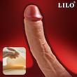 دیلدو ویبردار گرمایشی شارژی ریموت‌دار LILO مدل Heart No.9