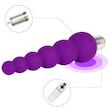 بات پلاگ ویبره‌دار سیلیکونی WD Toys Bullet | خرید آنال پلاگ ویبره