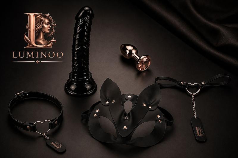 پک کامل BDSM لوکس | دیلدو + بات پلاگ + نقاب + لامبادا