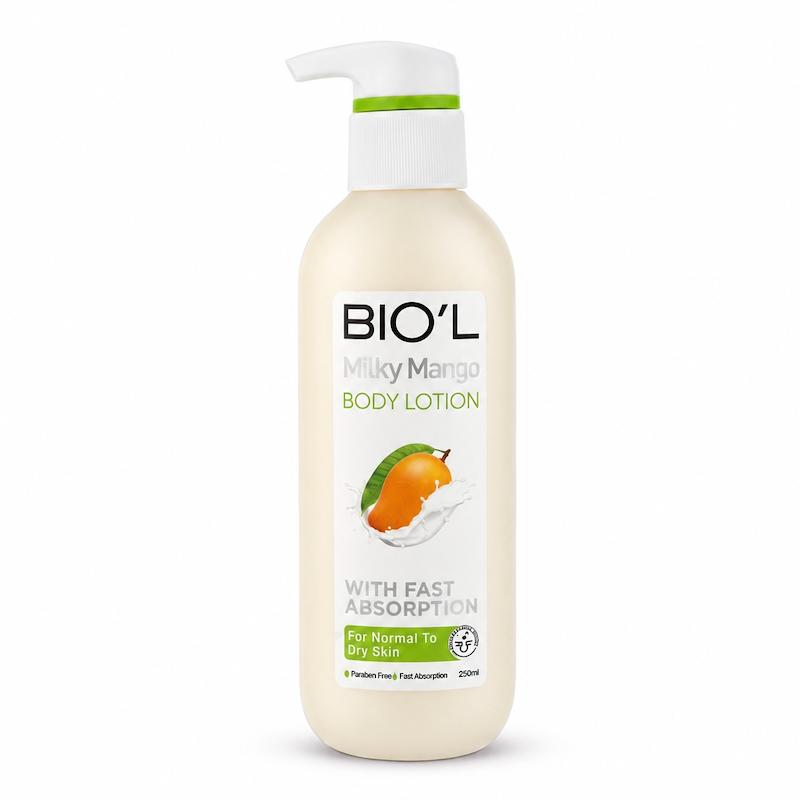 لوسیون بدن شیر و انبه بیول Milky mango