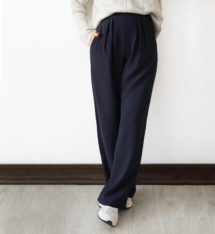 شلوار لیا (سرمه ای)