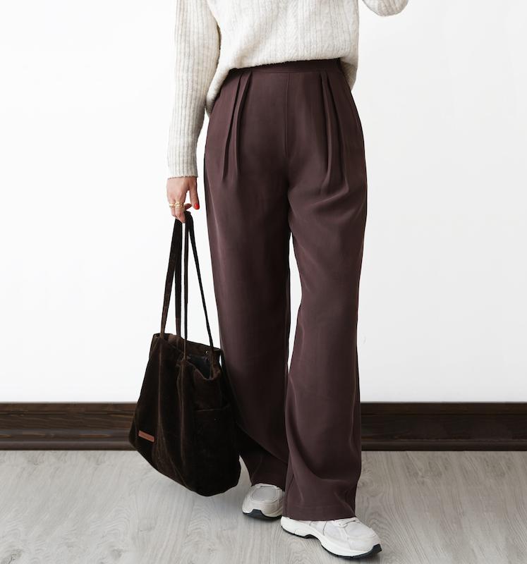 شلوار لیا (قهوه ای)