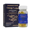 قوطی کپسول امگا ۳ ویتافینیتی گلد ۵۰ عددی مکمل روغن ماهی کاهنده تری گلیسرید - تیدارو