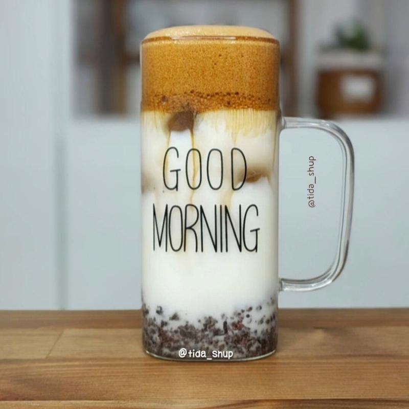 ماگ گودمورنینگ دسته دار
