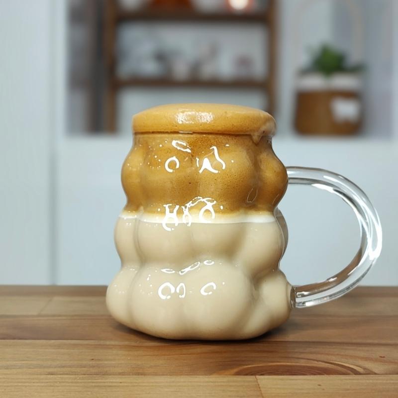 ماگ‌حبابی دسته دار