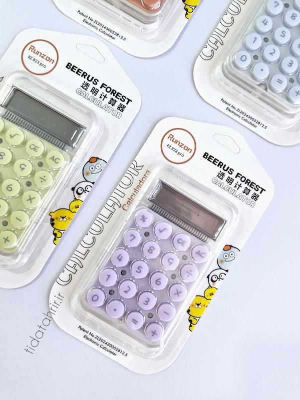 ماشین حساب شفاف برند اصلی ( RUNZON ) با کیفیت✅️