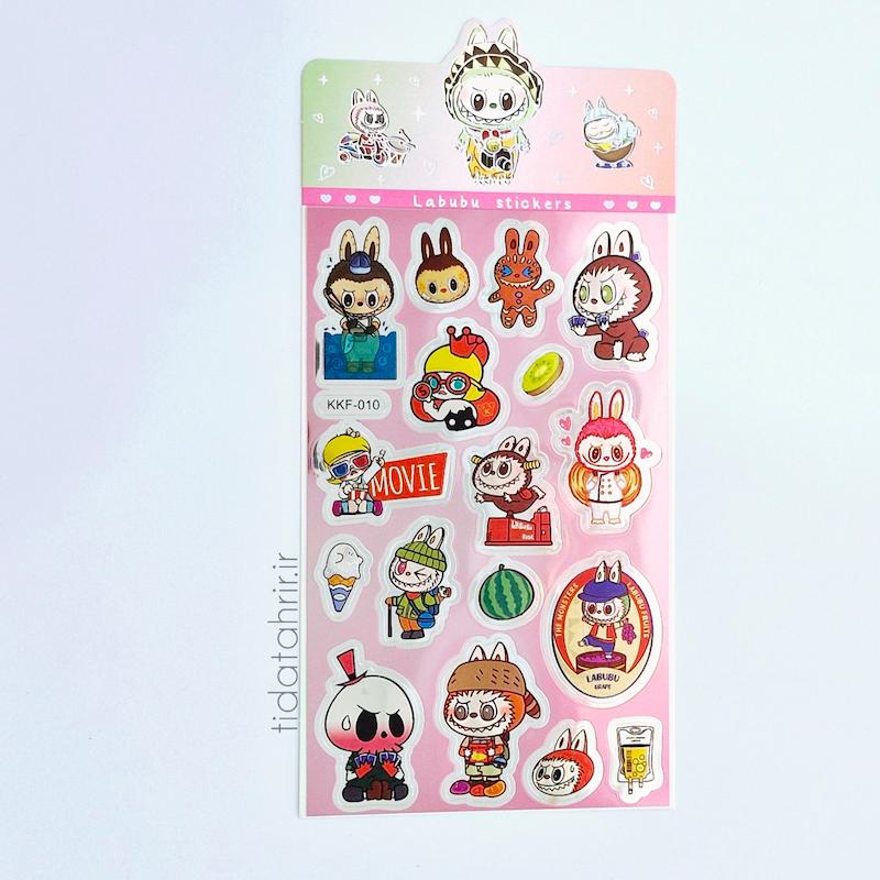 استیکر شاین دار لبوبو