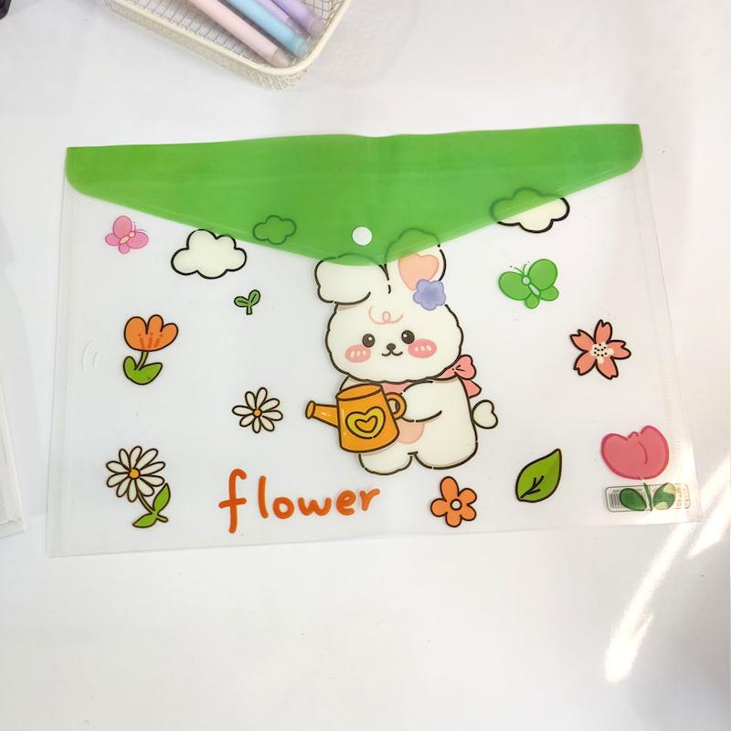 پوشه A4 دکمه دار  فانتزی