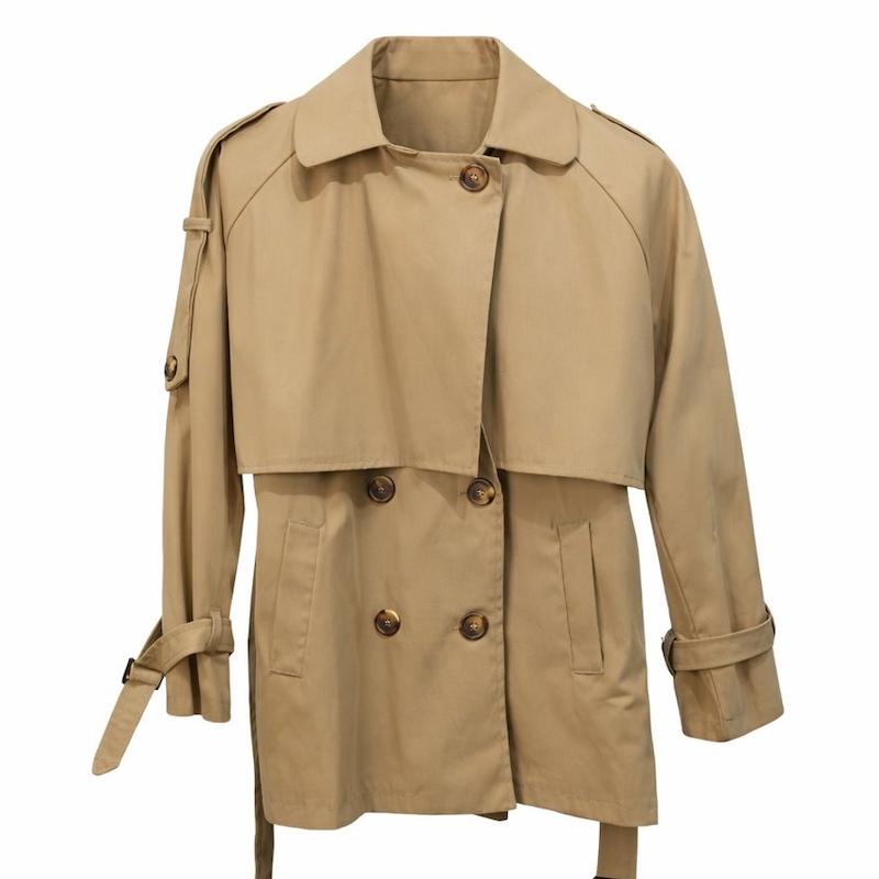 ترنچ کت بارانی زنبوری زنانه و دخترانه