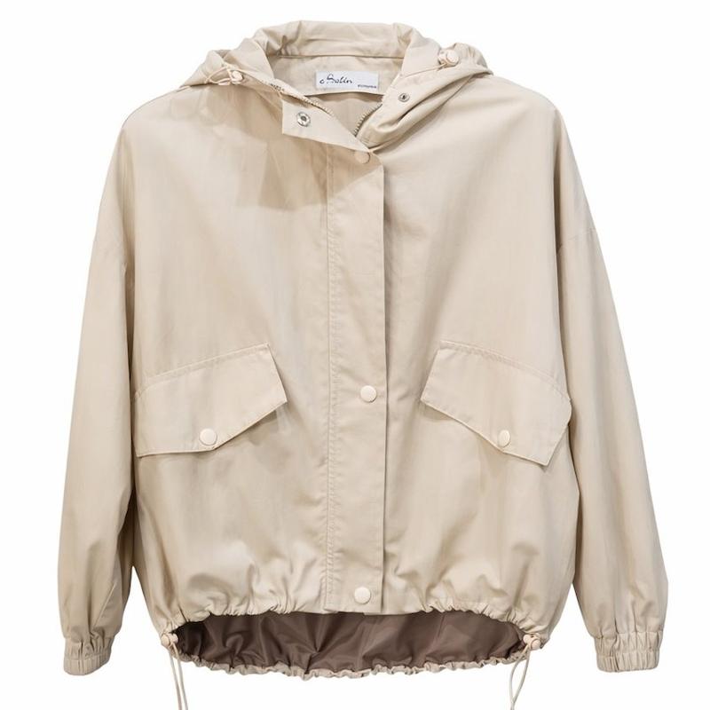 بارانی زارا کلاه‌دار زنانه (مدل بامبر کوتاه)