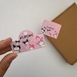 کارت اویز اکسسوری کرومی 50عددی