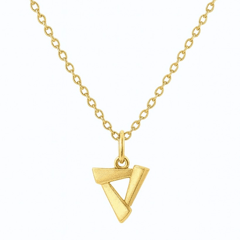 آویز طلا مینیمال کارما