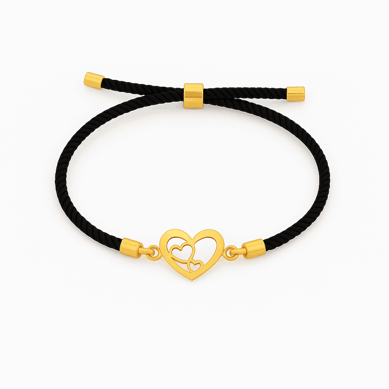 دستبند نخی قلبی در قلبم ۶۸D