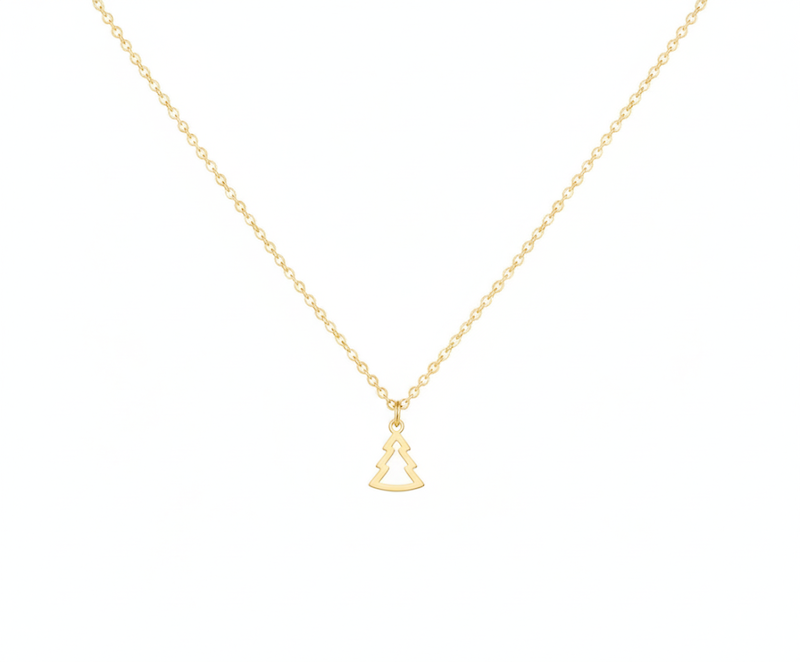 آویز طلا درخت کریسمس