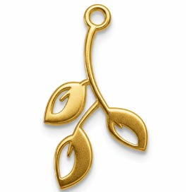 آویز شاخه طلا کد ۰۱۱۱