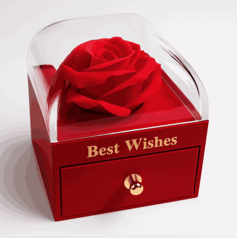 باکس گل رز جاودان