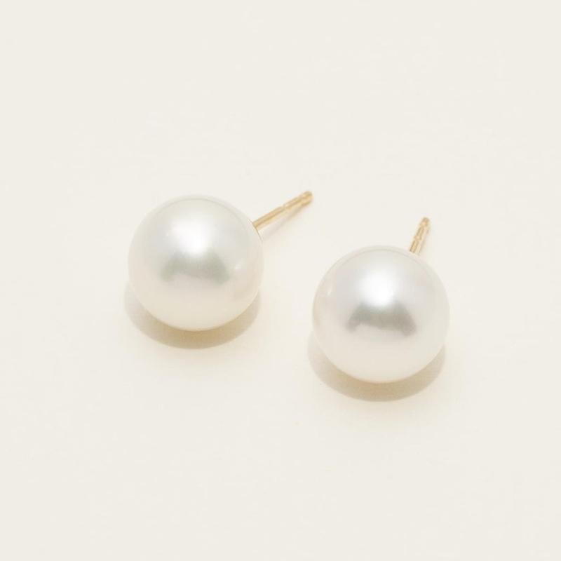 گوشواره طلا میخی مروارید