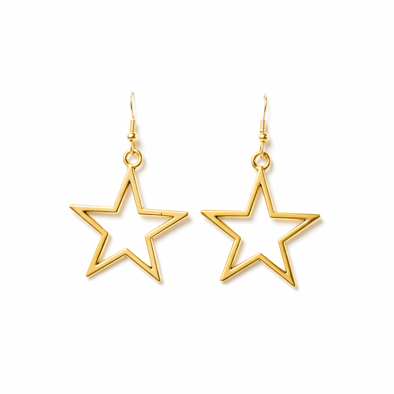 گوشواره طلا ستاره