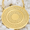 گردنبند طلا زنانه ورساچه Versace با زنجیر متصل