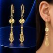 گوشواره طلا مدل کراواتی گوشواره زنانه طلا ۱۸ عیار