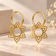 گوشواره طلا حلقه زنانه مردانه طلا ۱۸ عیار کم اجرت