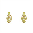گوشواره طلا مدل هندسی کد GA13729